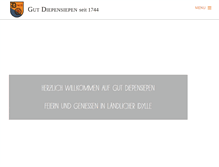 Tablet Screenshot of gutdiepensiepen.de